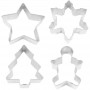 D.Line Christmas Cookie Cutters - 4 piece set