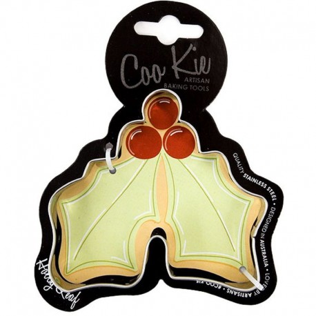 Coo Kie Holly Leaf Cookie Cutter