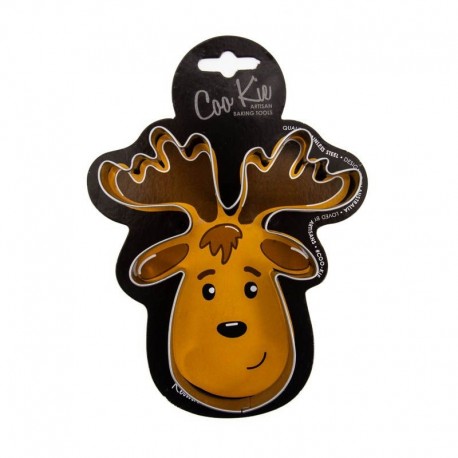 Coo Kie Reindeer Face Cookie Cutter