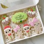 Little Biskut Gingerbread Girl with Bow Cutter & Debosser Set