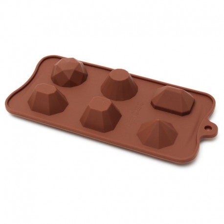 Bake Group Large Gemstone Silicone Chocolate Mould