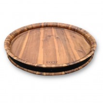 Cerve Wine Barrel Top Serving Tray/Grazing Board 60cm