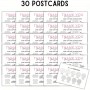 Cake Cutting Cards 30 pack