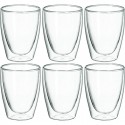 Avanti Caffe Twin Wall Glass 250ml 6pc