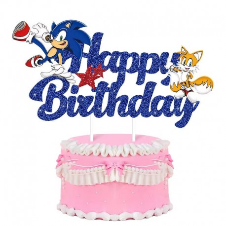 CP Cake Topper Sonic Hedgehog