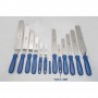 Loyal Palette Knife Straight 10cm Blue Handle