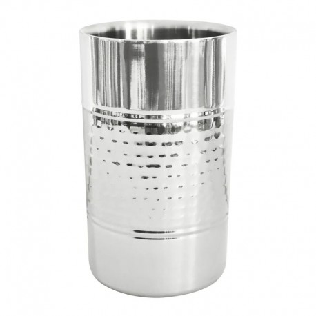 Alfie Wine Cooler Hammered Chrome