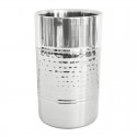 Alfie Wine Cooler 12x18cm Hammered Chrome