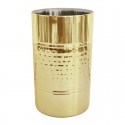 Alfie Wine Cooler 12x18cm Hammered Gold