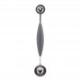 Appetito Stainless Steel Double Melon Baller