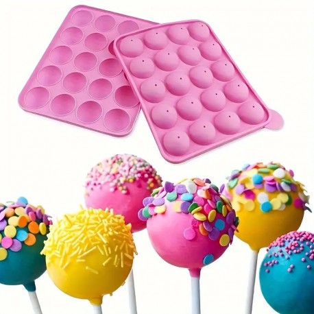 Silicone Cake Pop Mould 20 cavity