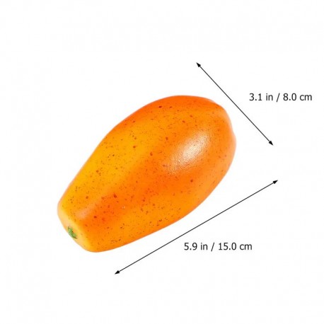 Artificial Fruit - Papaya 1pc