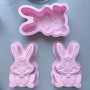 Sil Cake Mld Easter Bunny 12.8x19.3x4.2