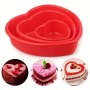 Sil Cake Mld Heart Small 11.5cmL 4.5cmD