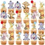 Cupcake Toppers Disney Pooh Bear 25pc