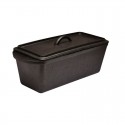 Brunswick Bakers Pre-Seasoned Cast Iron Bread Loaf Baking Pan