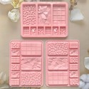 Silicone Chocolate Mould Assorted Mini Bars 9 cavity