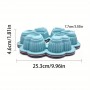 Silicone Cake Mould Heart Wreath