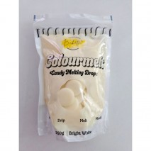 Bakette Colourmelt Chocolate Candy Melting Drops - Bright White 250g