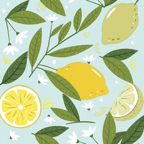 P&D LUNCHEON NAPKINS - Lemon Tree