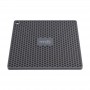 Appetito Silicone Square Trivet - Charcoal - 17.3 cm