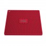 Appetito Silicone Square Trivet - Red - 17.3 cm