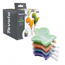 Tovolo Stackable Ice Pop Moulds Dinosaur - Set of 4