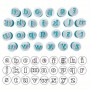 Mini Lowercase Alphabet Cutters