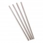 Appetito Stainless Steel Straight Smoothie Straws