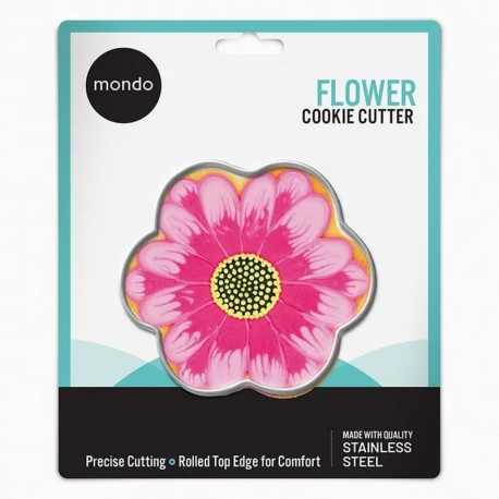 Mondo Stainless Steel Flower Cookie Cutter