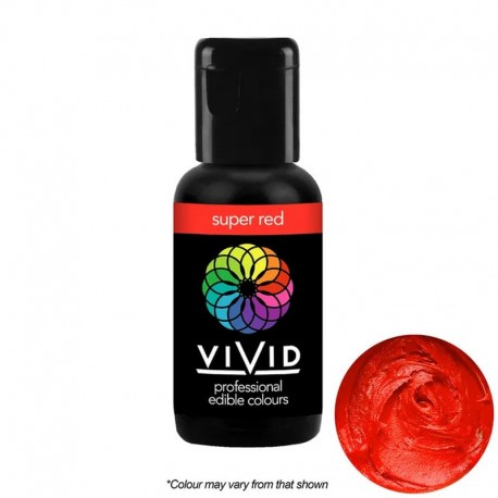 Vivid Gel Colour - Super Red - 21g