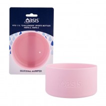 Oasis Silicone Bumper to Fit Challenger Sports Bottle - Carnation - 1.1L