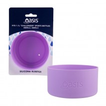 Oasis Silicone Bumper to Fit Challenger Sports Bottle - Lavender - 1.1L
