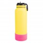 Oasis Silicone Bumper to Fit Challenger Sports Bottle - Neon Pink - 1.1L