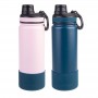 Oasis Silicone Bumper to Fit Challenger Sports Bottle - Navy - 550ml