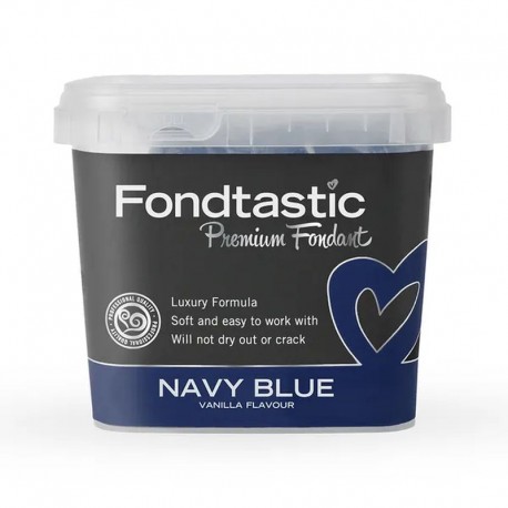 Fondtastic Fondant Navy Blue 1kg