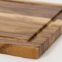 Laguiole France Acacia Serving Board with Drainage Groove 25 x 35 x 1.8cm