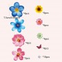 Edible Wafer Asstd Flowers 54pc