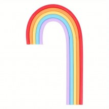 Cake Topper Side Rainbow 12.5x23cm