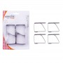 Appetito Tablecloth Clips - Stainless Steel - Set of 4