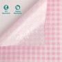 Wax Paper 7 " Square Gingham Yellow 100p