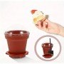 Plant Pot and Shovel Disp Cup 7.5x10.3cm
