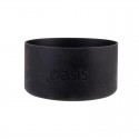 Oasis Silicone Bumper to Fit Challenger Sports Bottle - Black - 1.1L