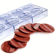 Plastic Chocolate Mould Discs