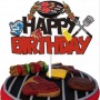 Cake Topper Webber BBQ Birthday
