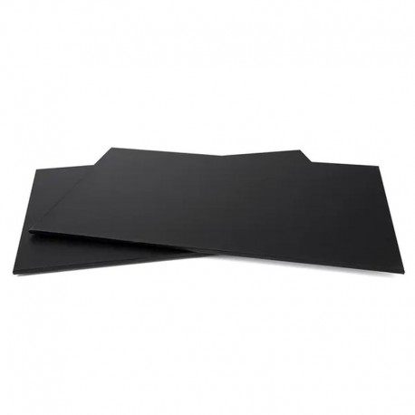 Mondo Cake Board Masonite Rectangle Black - 16x20inch