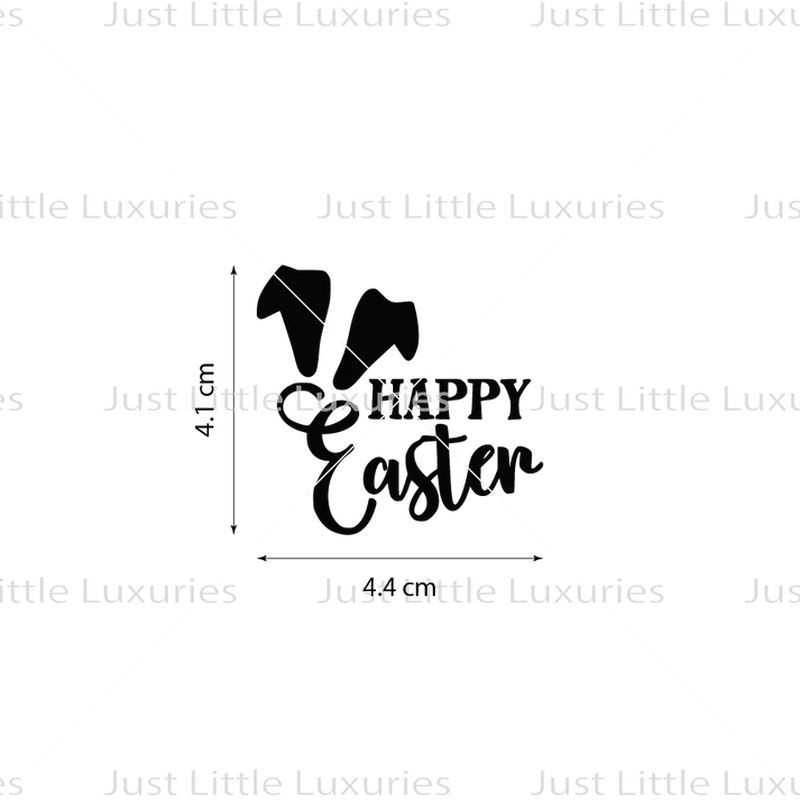 JLL Happy Easter Ears Cookie Stamp