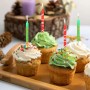 Cake Candles TNT Green 6pc Set