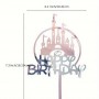 Disney Castle Topper Birthday Silver