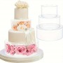 Acrylic Cake Dome Fillable Stand 25cm